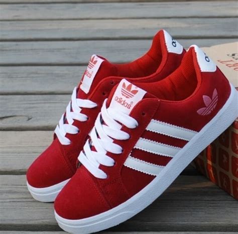 adidas sneaker rood dames|Adidas women's red sneakers.